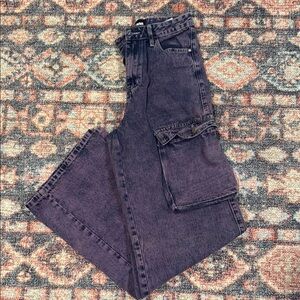 Fashion Nova Purple Denim Jeans